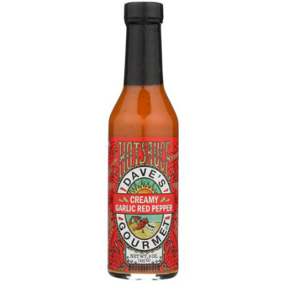 Dave's Creamy Garlic Red Pepper Sauce