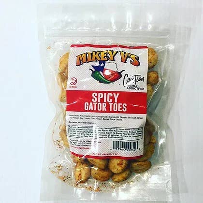Gator Toes (Deep Fried Garlic) - Spicy: 4 oz