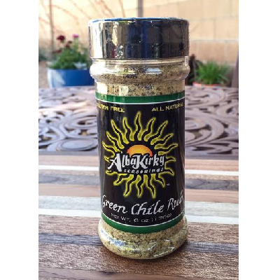 ALBUKIRKY, GREEN CHILE RUB