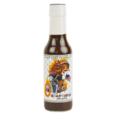 ANGRY GOAT, GOAT RIDER Hot Sauce