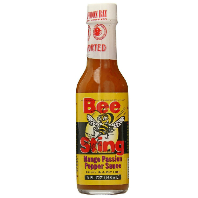 BEE STING, MANGO PASSION Pepper Sauce