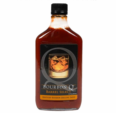 BOURBON Q, Kentucky Oaks, BARREL SELECT Kentucky Bourbon Grilling Sauce