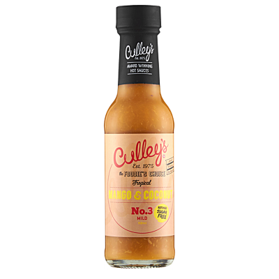 CULLEY'S, MANGO & COCONUT No. 3 Hot Sauce