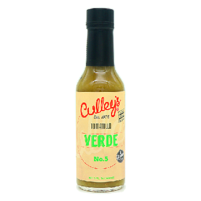 CULLEY'S, VERDE No.5 Hot Sauce