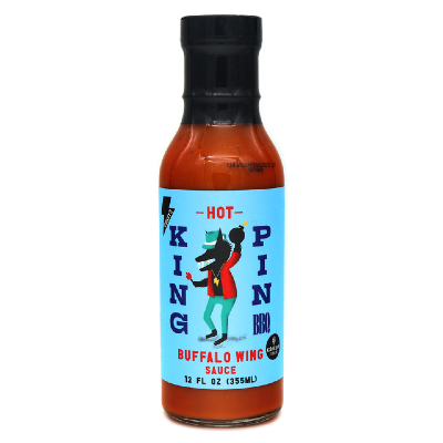 CULLEY'S, KING PIN HOT WING SAUCE