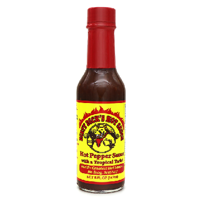 DIRTY DICK'S, Hot Pepper Sauce with a Tropical Twist