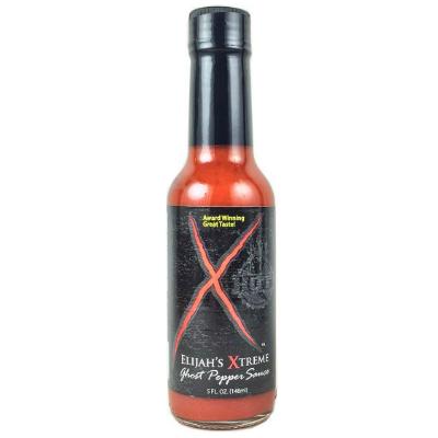 ELIJAH'S XTREME, GHOST PEPPER SAUCE