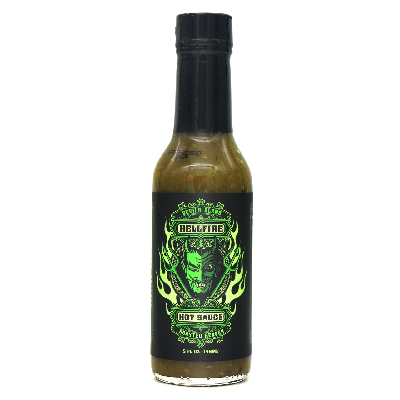 HELLFIRE, DEVIL'S BLEND GREEN Roasted Reaper Hot Sauce