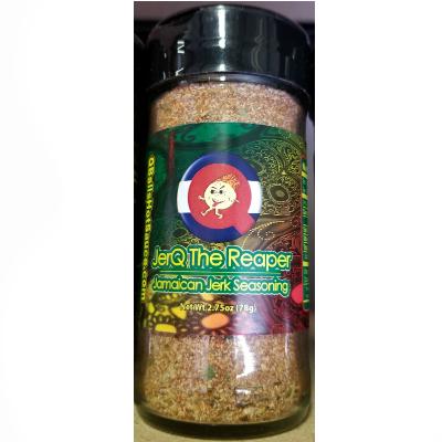 Qball's JERQ THE REAPER - Jamaican Jerk Seasoning with Carolina Reaper Chiles