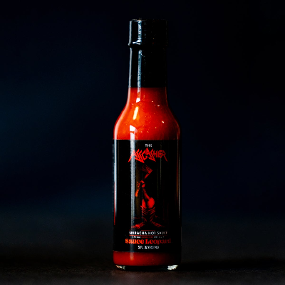 SAUCE LEOPARD, THE ASS GASHER Sriracha Hot Sauce