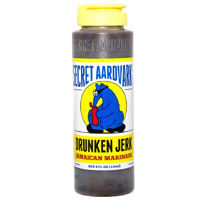 SECRET AARDVARK TRADING CO, DRUNKEN JERK Jamaican Marinade